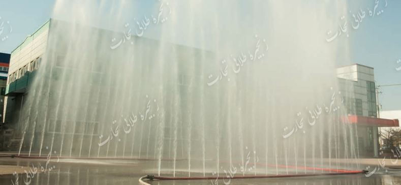 پرده آب ( نازل پرده آب و شلنگ پرده آب) WATER CURTUNE 